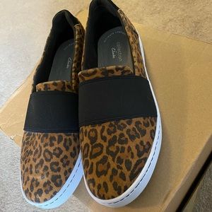 Clarks comfort slip on shoes